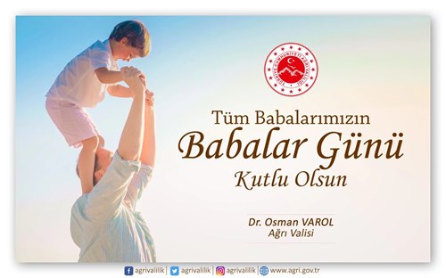 Vali Varol’un Babalar Günü Mesajı